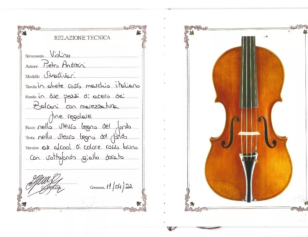 The violin maker of cremona deals