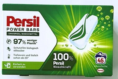 Waschmittel Persil Power Bars Universal (45 WL) vordosierte Tabs 1x - Bild 1 von 4
