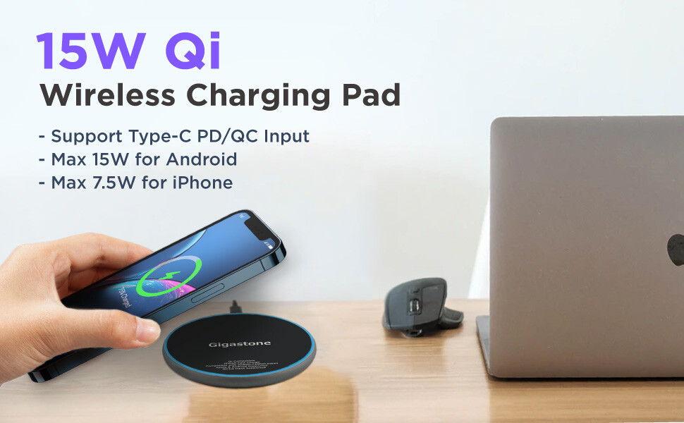 Cargador Wireless Cargador Inalambrico Gigastone Gigastone 4-in-1