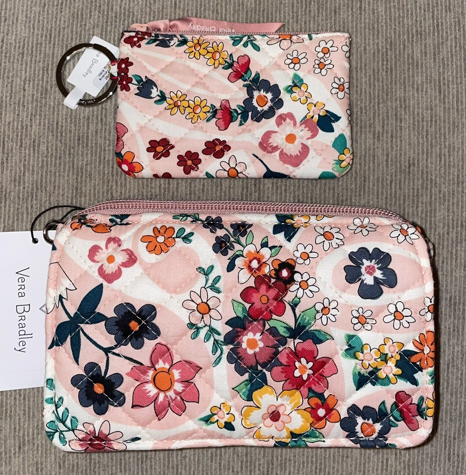 Vera Bradley *FREE VB PENS* Prairie Paisley Crossbody & Zip ID (See Description)