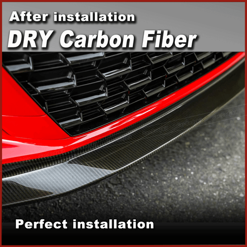 Se adapta a Audi R8 GT V10 2022-24 Dry Carbon labio delantero alerón delantero - Imagen 6 de 13