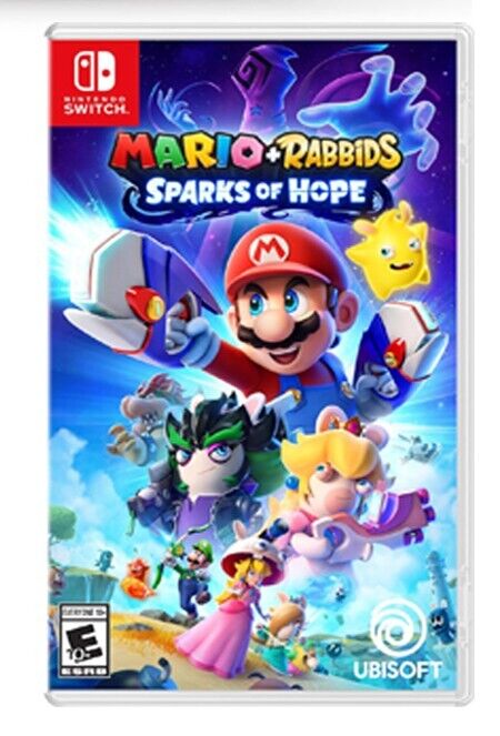 NEW Nintendo Switch OLED Mario Limited Edition + Mario Rabbids ✨ Sparks of  Hope