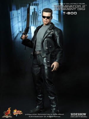 Sideshow•Terminator2[T-800]1/6 Size最終値下げ T-800 (Battle Damaged Version 2.0) Sixth Scale Figure by Hot