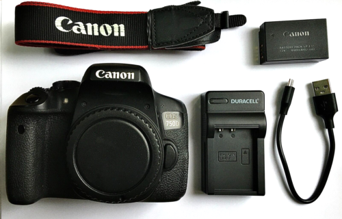 Canon EOS 750D 24.2MP Digital SLR Camera Body