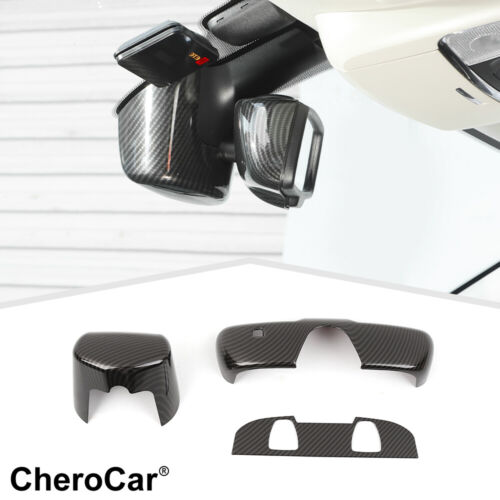 Carbon Fiber Car Dash Interior Panel Decor Cover Trim Kit for 14+ Dodge Durango - Picture 317 of 394