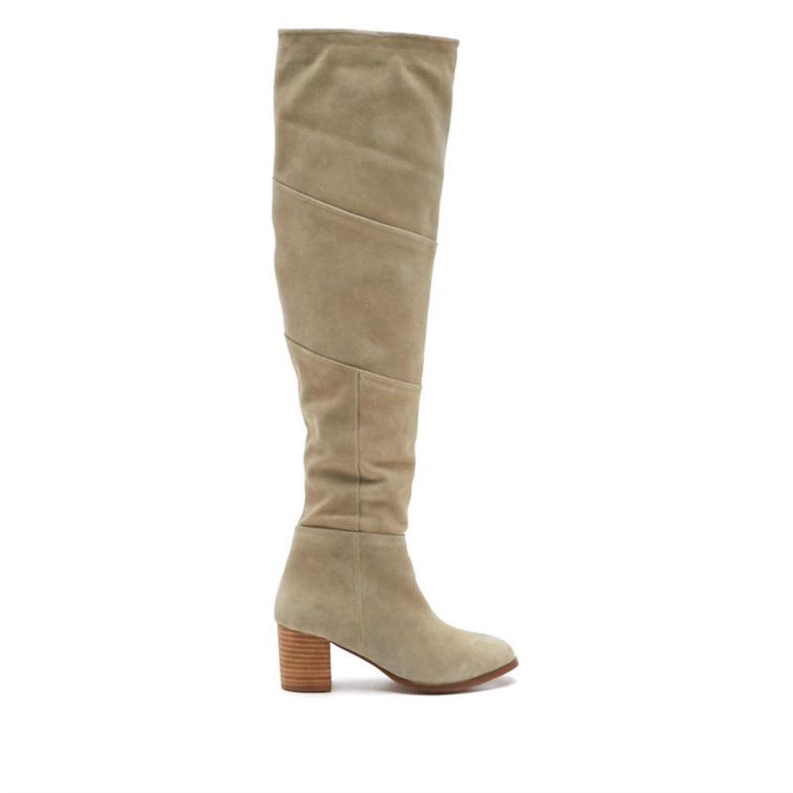 Diego di Lucca Peetie Suede Over-the-Knee Pull On Stiefel NATURAL 8M NEU 558-289 Diego di Lucca Peetie Suede Over-the-Knee Pull On Stiefel NATURAL 8M NEU 558-289