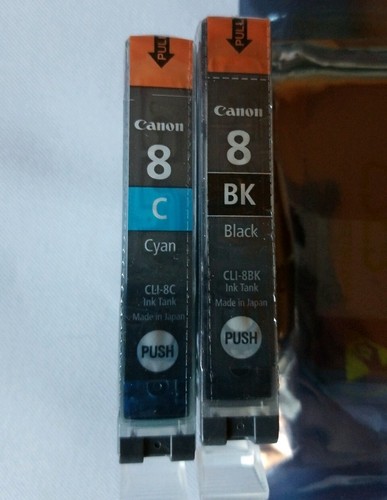Cannon CLI-8 Tinte 1 Cyan 1-BK, versiegelt Officemax CLI-8 1-gelb & 1-schwarz - Bild 2 von 7