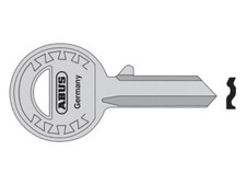 Image of ABUS 02706 24-41-885 Right Hand 4 Pin Key Blank