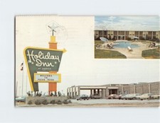 Postcard Holiday Inn Pecos Texas USA