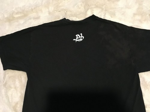 Blaze 1 Men's T Shirt Black with White Blaze 1 Print Size Large - Picture 6 of 7