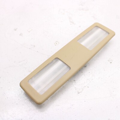 1995-2003 BMW E38 E39 Front Vanity Mirror Light Sand Beige Tan Lamp OEM