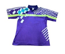 Vintage 90’s Adidas Collard All Over Print Soccer Jersey Size Medium