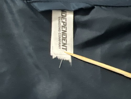 Nasdaq Logo Globe Emerging Leaders Program Jacket Size Tag Cut Off Size Medium - Picture 3 of 4