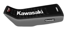 FMX Black & Gray Series Seat Cover for Kawasaki KLR 650 - FREE SHIPPING INCLUDED