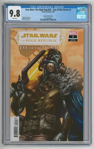 STAR WARS THE HIGH REPUBLIC EYE OF THE STORM #2 Suayan 1:25 Variant CGC 9.8