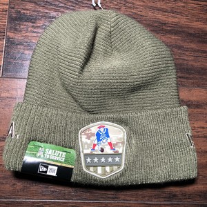 patriots salute to service winter hat