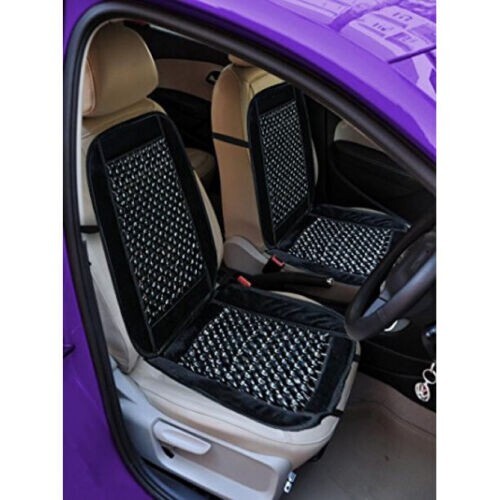 Wood Bead Seat Cover Beaded Seat Covers For Cars - Breathable With Massage Car Cooler