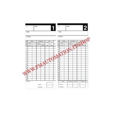 cartellini marcatempo modello xt-86 confezione 500 pz