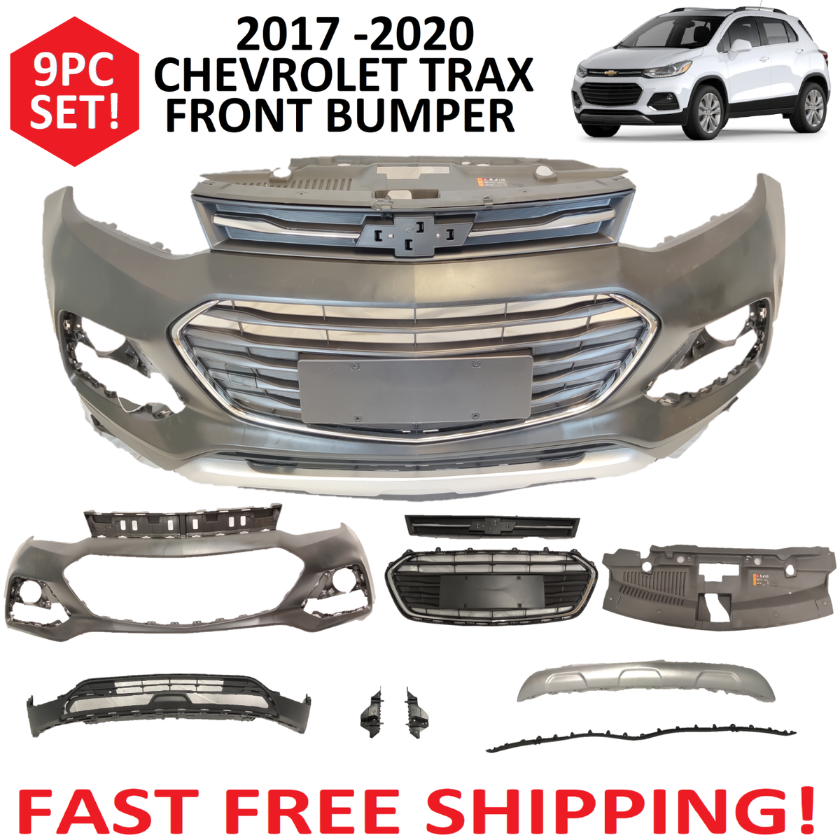 Bumper Kit | CHEVROLET TRAX 2020 Bumper Kit | CHEVROLET TRAX 2020