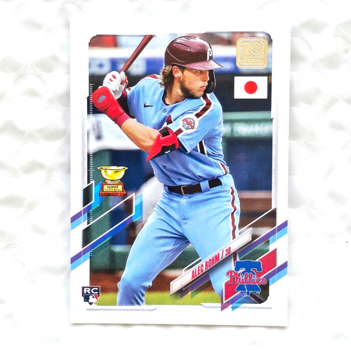 2021 Topps Japan Edition - Alec Bohm - Rookie Card # 160 - NRMNT/MINT - Picture 1 of 6