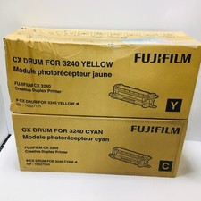 SET of 2 Fujifilm CX Drum for Creative Duplex Printer CX 3240 Cyan Yellow