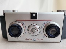 1950s Stereoscopic 3D Camera, Delta Stereo by Lennor Engineering w/Case