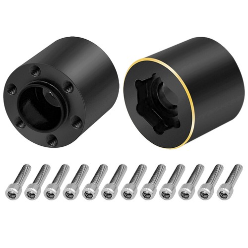 2/4pcs Alloy12mm Wheel Hex Hub for 1/10 RC Crawler 1.9" Wheel Rim TRX4 SCX10 - Picture 9 of 16