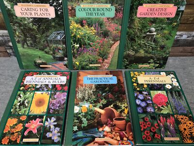 6 x Reader's Digest Successful Gardening Hardback Books Beautifully Illustrated