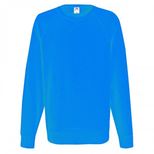Fruit Of The Loom Mens Lightweight Raglan Sweater - Adult jumper S M L XL 2XL - Picture 4 of 13