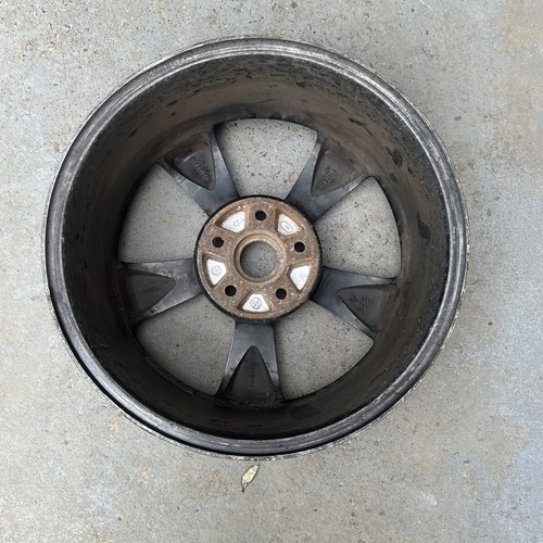 GENUINE HOLDEN MONARO WHEEL GMH VY VZ 18" x 8" MACHINED FACE BLACK INLAY CV8 - Picture 9 of 17