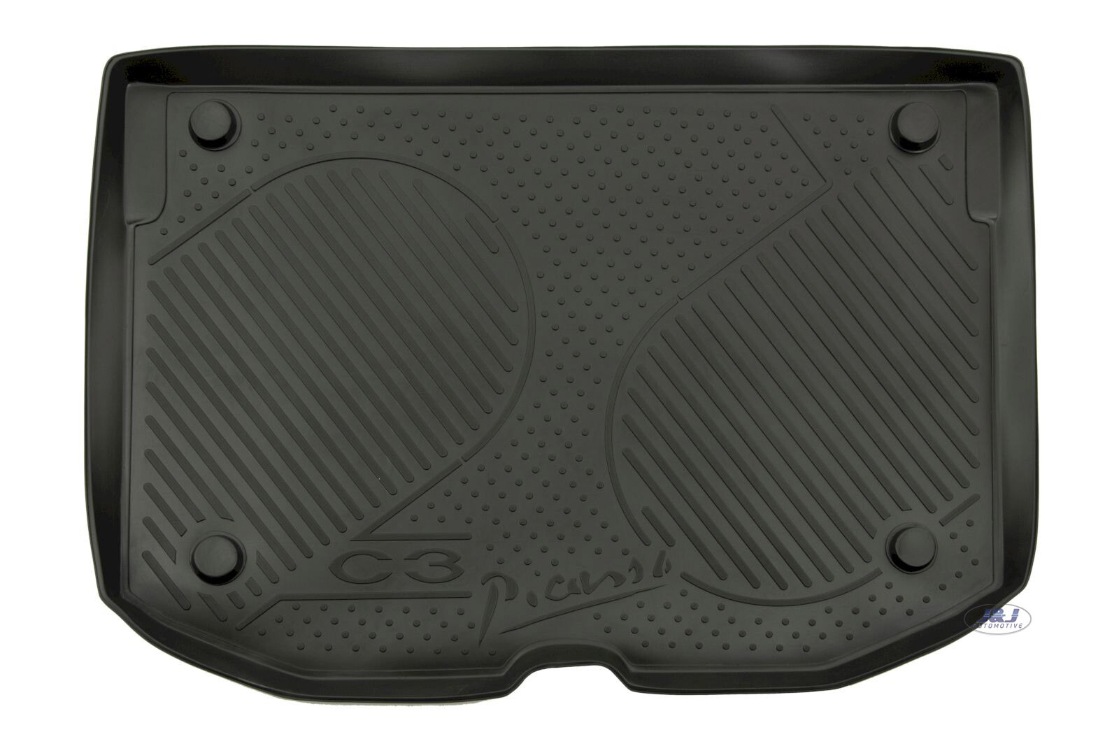 Tapis de coffre sur mesure en caoutchouc premium pour Citroën C3 Picasso 2009-2016