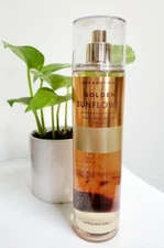 Bath and Body Works GOLDEN SUNFLOWER Fine Fragrance Body MIST Spray 8 OZ NEW