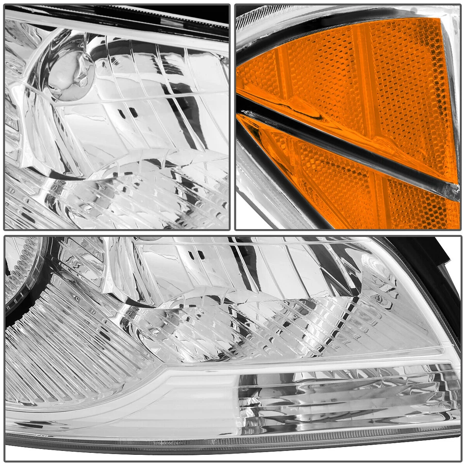 PARA CHEVY MALIBU 2008-2012 PASAJERO DERECHO ESTILO FÁBRICA FARO LÁMPARA CROMO Foto 3 de 4