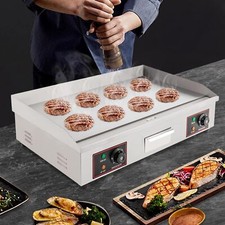 Elektro Grillplatte Tischgrill Elektrogrill 4400W Grill Outdoor Bratplatte BBQ