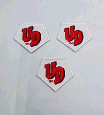 3x UD University OF Dayton Flyers  Embroidered Iron On Patch 1.5” Vintage