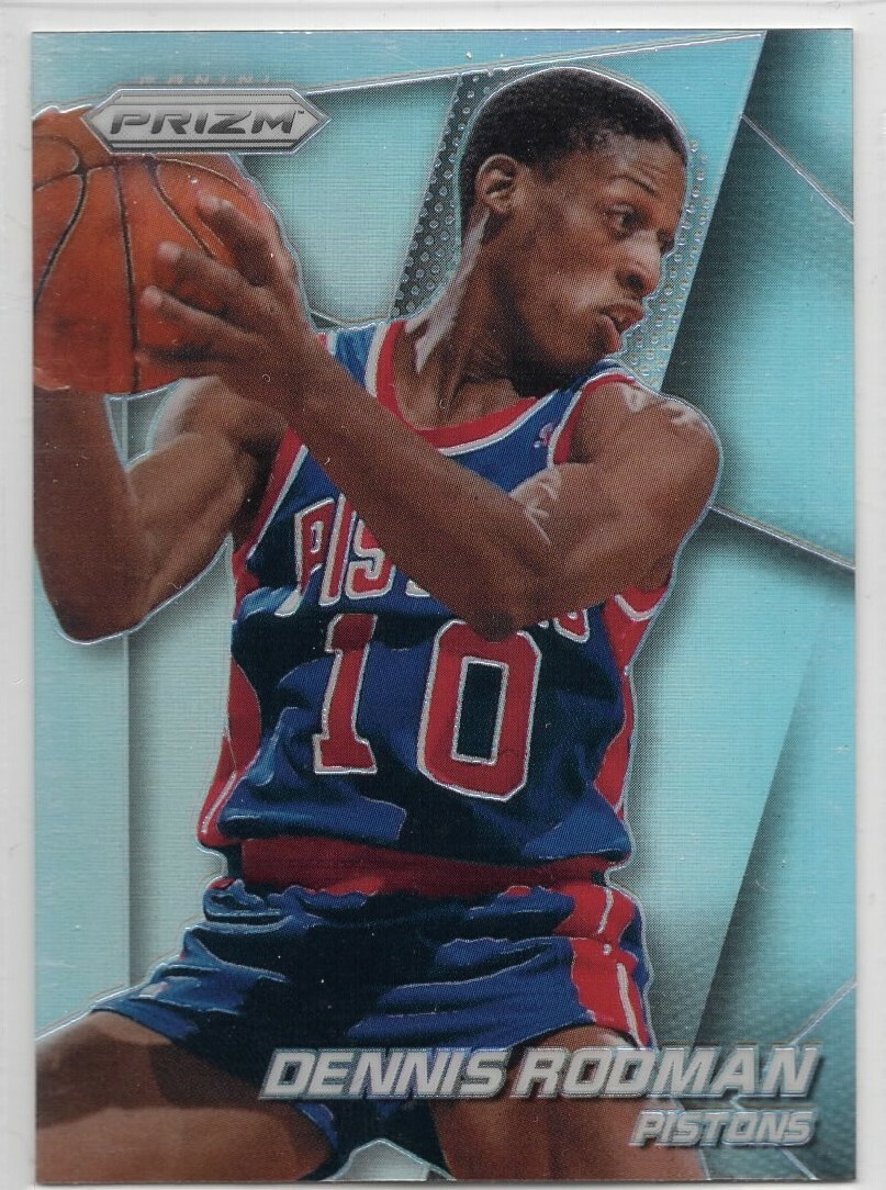 2014-15 Prizm Dennis Rodman #237 Pistons Silver Prizm