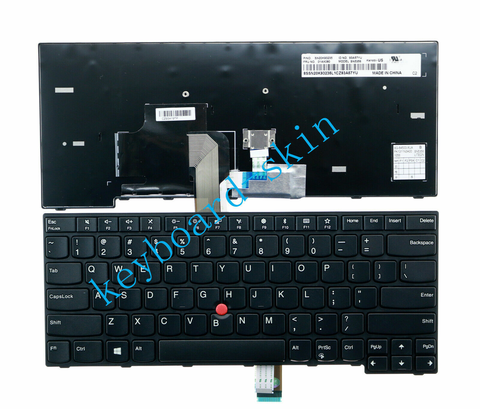 New For Lenovo IBM ThinkPad Edge E470 E470c E475 series laptop US Black Keyboard