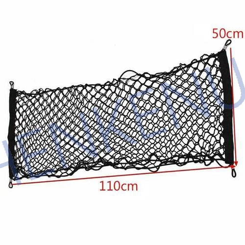 Nylon Trunk Cargo Storage Organizer Elastic Mesh Net w/Mounting For MPV Mini Van Foto 2 de 4