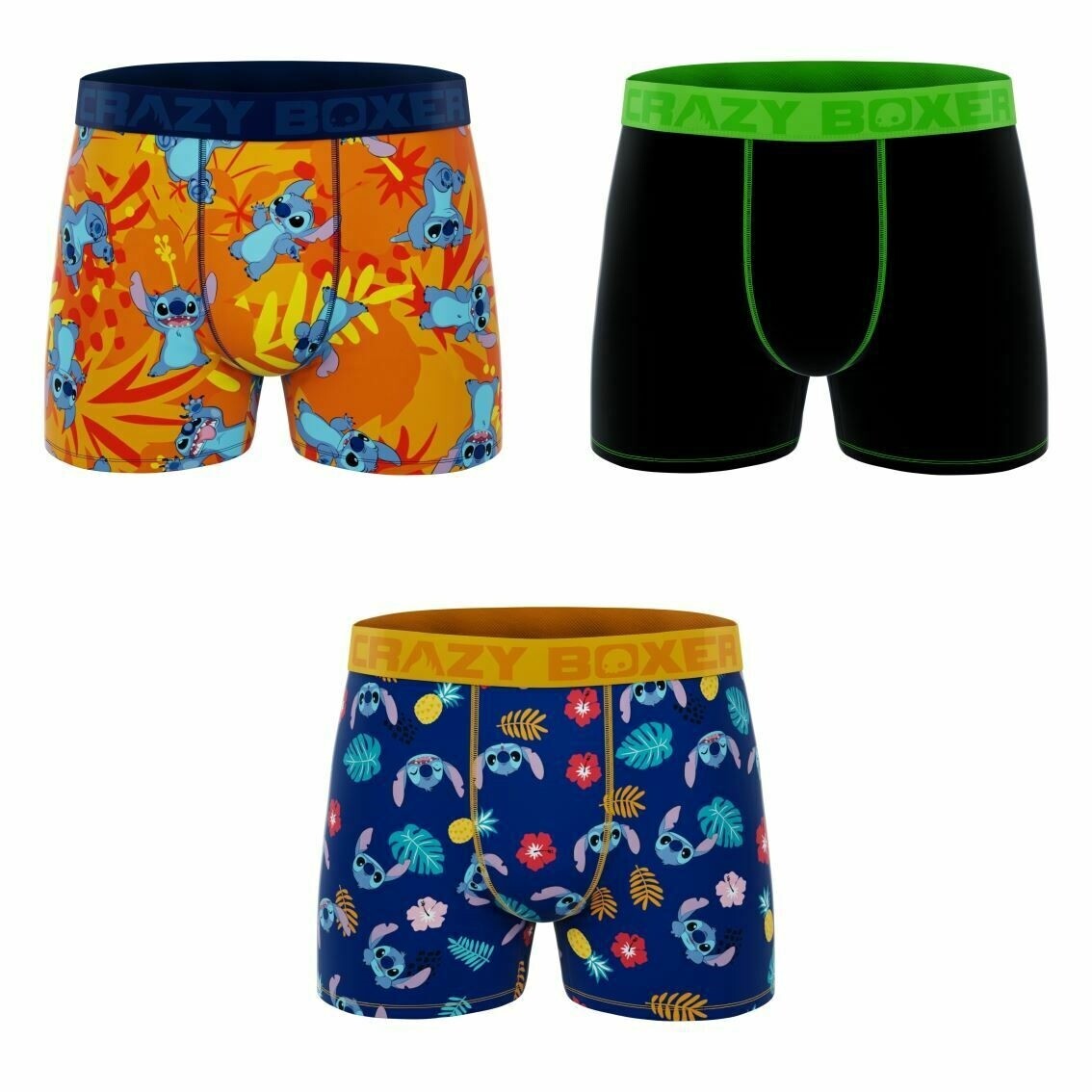Disney - ぴーまん❤️ LILO & STITCH Underwear Mens X-LARGE 40-42 Crazy Boxer