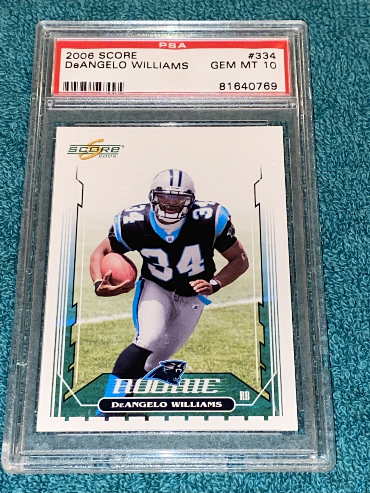 DeAngelo Williams Score #334 Base