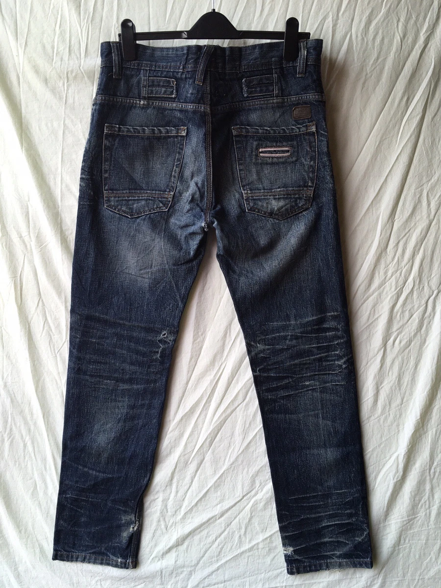 SOUTH DEAN STREET JEANS SIZE 32s 32 29 NICE DISTRESSED JEANS