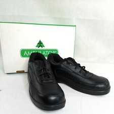 Apex Ambulator Orthopedic G7000MW11 Men's Athletic Shoe Black Wide Size 11
