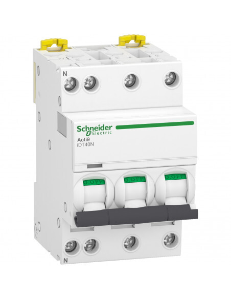Disjoncteur Schneider Acti9 iDT40N A9P24720 : Performance et Sécurité 3P+N