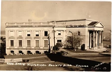 Washington State Historical Society Tacoma RPPC Real Photo Postcard 1930-40s