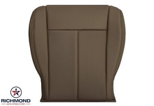 For 2009-2012 Jeep Liberty -driver Side Bottom Perf Leather Seat Cover Dk Brown