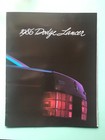 Vintage Auto Sales Brochure: 1986 Dodge Lancer, 18 pages