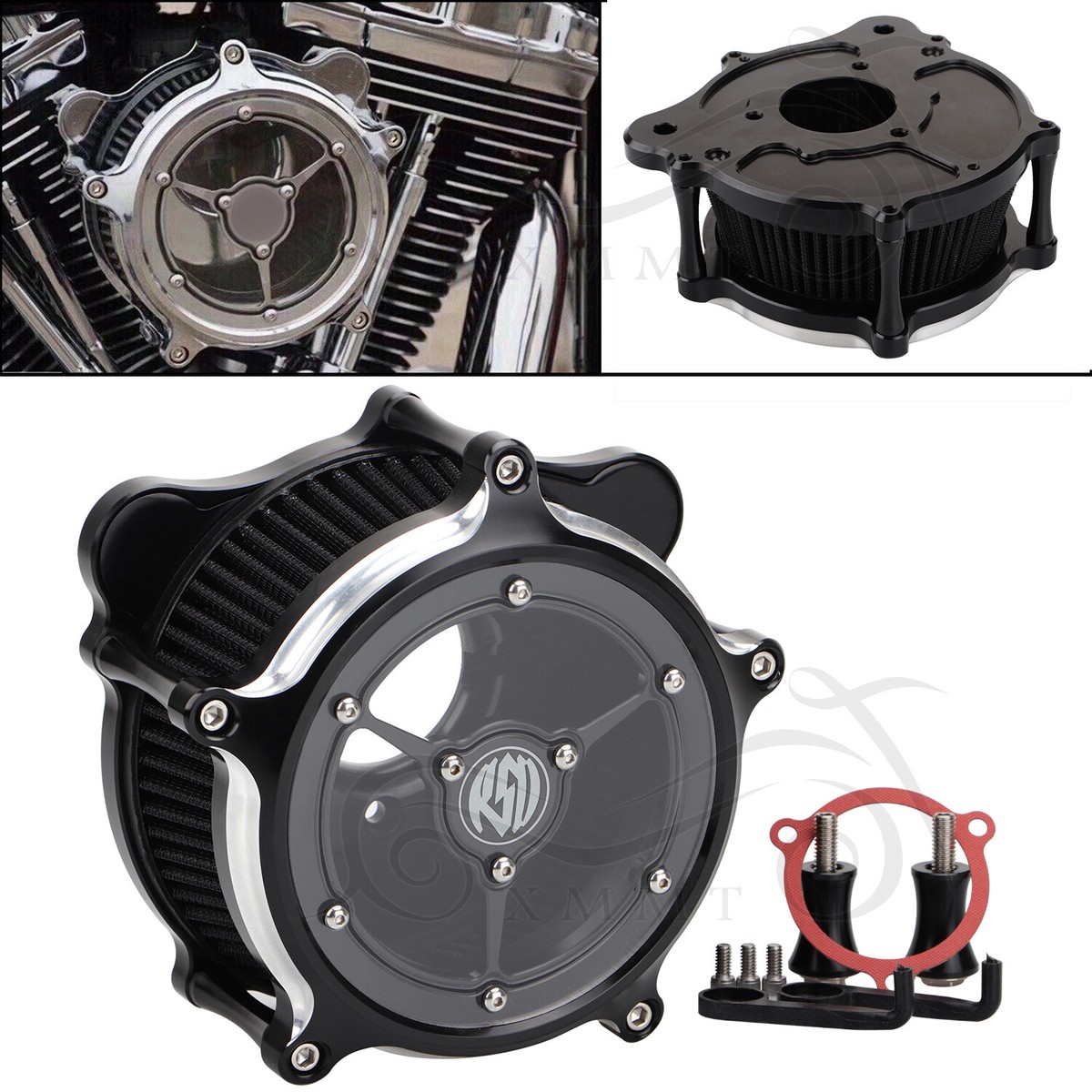 DIESEL 2016 Dエア ストレトレック ティストレスト シンス Clear RSD Air Cleaner Intake Filter For Harley 08-16 Electra