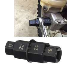 Motorcycles Hex Axle Tool 17 19 22 24mm Allen Spindle Tool Driver Spindle Socket