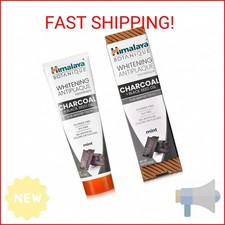 Himalaya Botanique Whitening Antiplaque Toothpaste with Charcoal and Black Seed