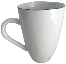 Broste Copenhagen Salt Becher mit Henkel Ø 11,5, H 11,5 cm